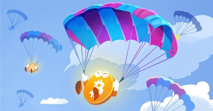 own cryptocurrency airdrop