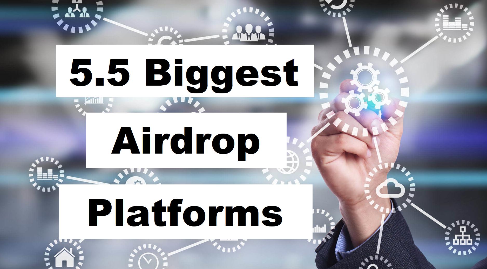 5 (and a half) airdrop platforms you should utilize