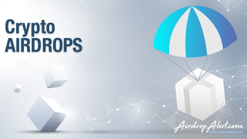 Airdrop listing to attract new crypto users