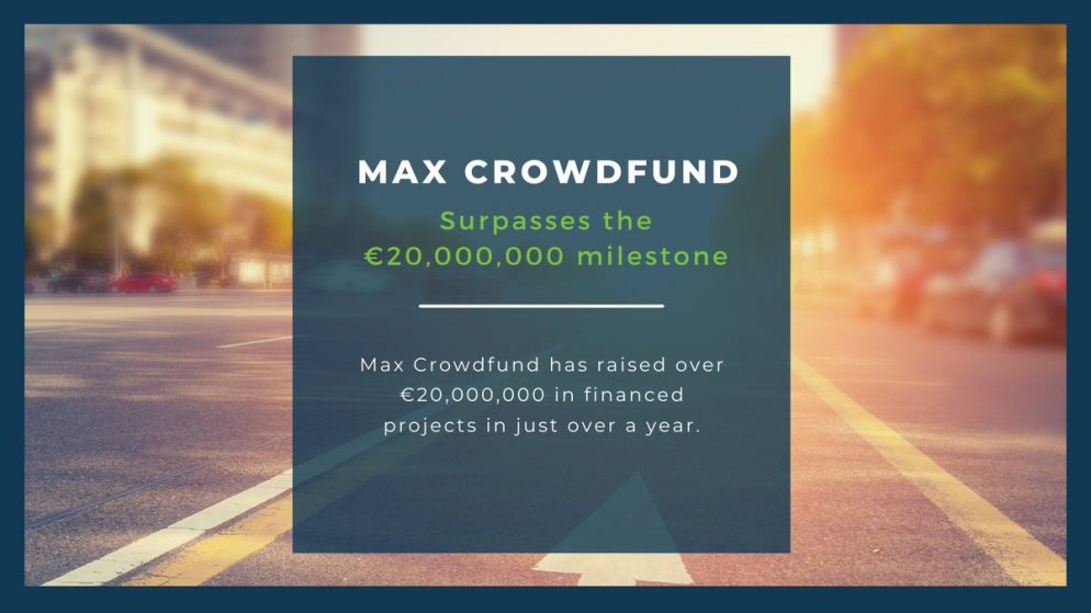 Max CrowdFund: Invest in Real Estate with just 100 Euros